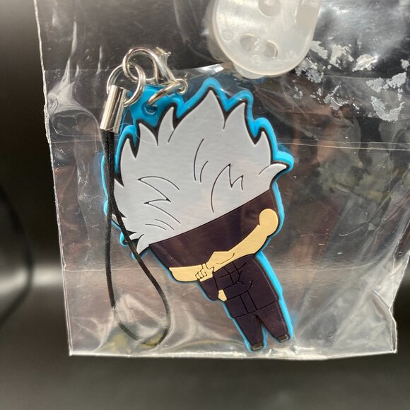 Jujutsu Kaisen Satoru Gojo Ichibankuji Rubber Strap Keychain Charm Furyu - Picture 2 of 7